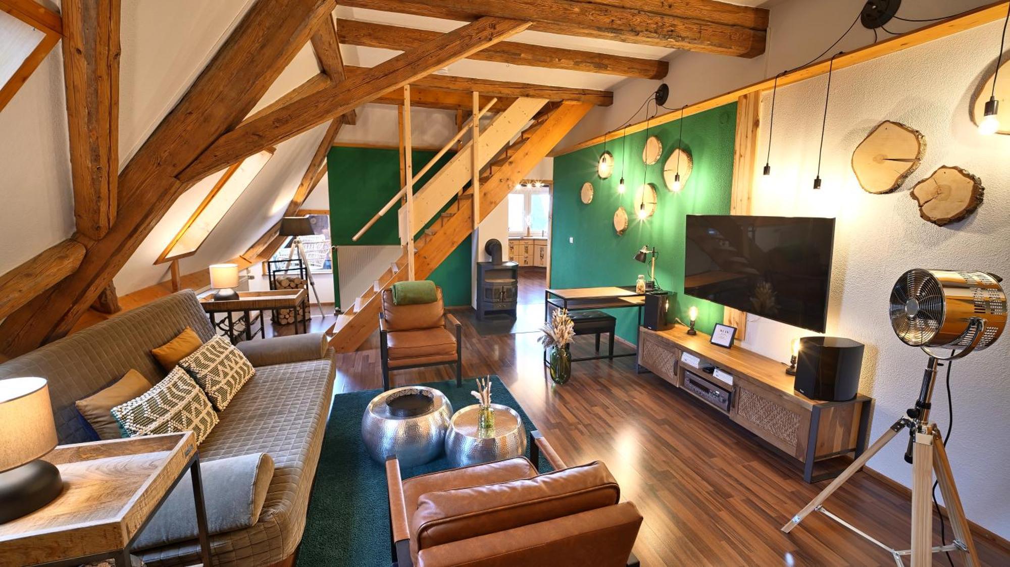 Green Loft Schwarzwald - Dach-Balkon--Musik-Ecke Fluorn-Winzeln Exterior photo